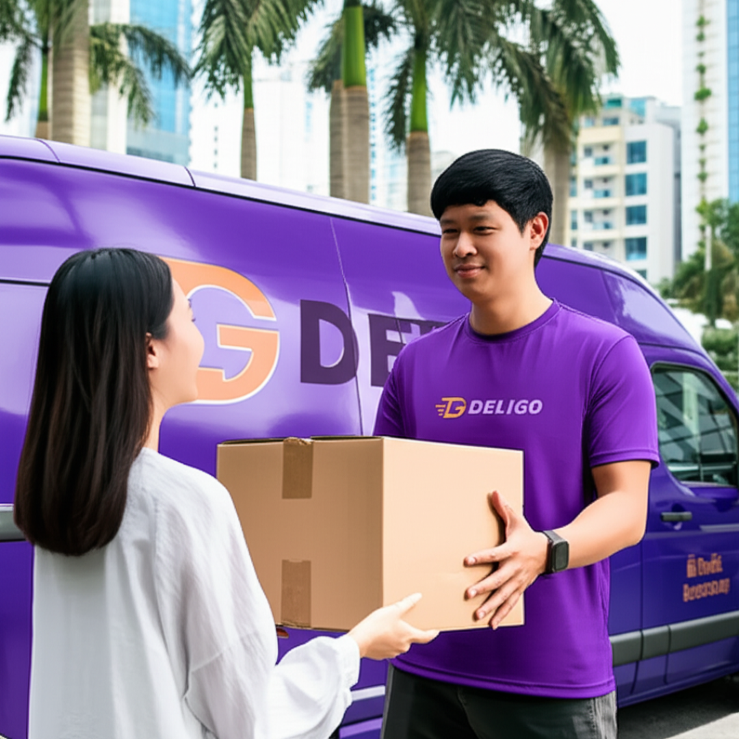 Deligo giao hàng nhanh, chuyên nghiệp